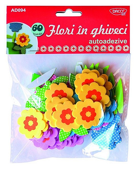 Accesorii craft ad094 flori in ghiveci spuma aa daco [1]