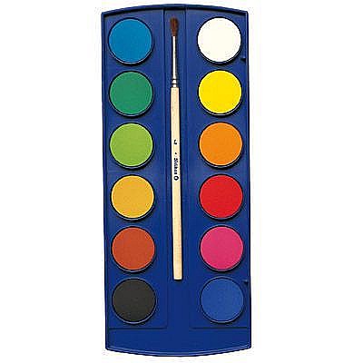 Acuarele 11 culori +1 alb de zinc pelikan 721324 [1]