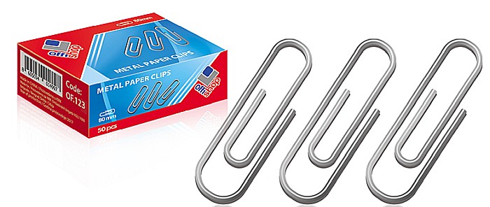 Agrafe birou metalice 78mm 50buc/cut of123 off [1]