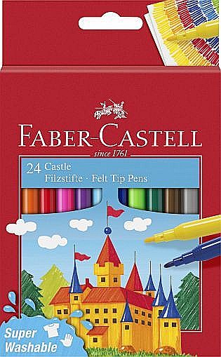 Carioca 24 culori 2021 Faber-Castell [1]
