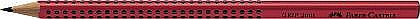 Creion grafit fara guma grip 2001 rosu fc517021 [1]