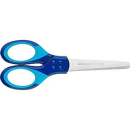 Foarfeca scolara cu protectie grip albastra fc181549 [1]