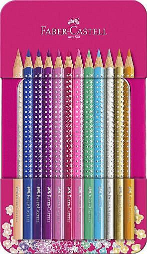 Set Cadou, 12 Creioane Colorate Sparkle, FC201737 [1]