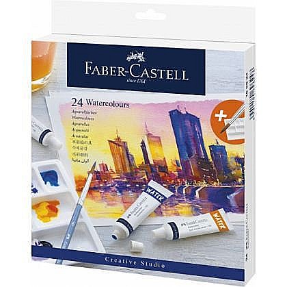 Tempera acuarele 24 culori 9ml +paleta fc169624 [1]