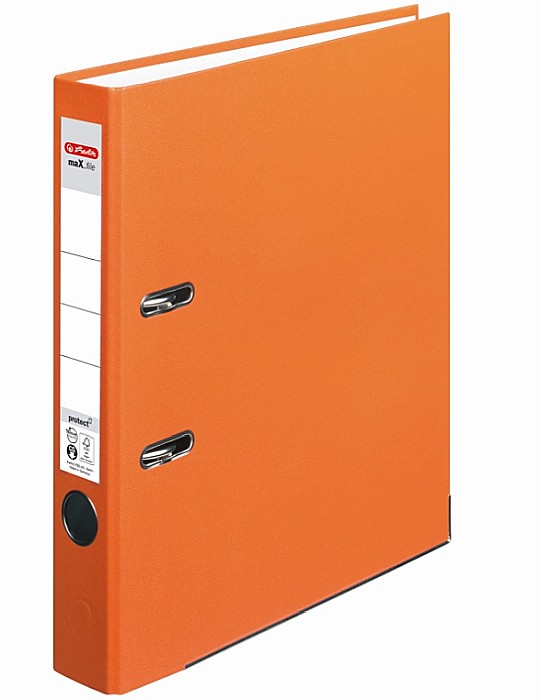 Biblioraft A4, 5cm, PP, culoare orange, HZ10557015 [1]