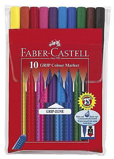 Carioca 10 culori Grip Faber-Castell [6]