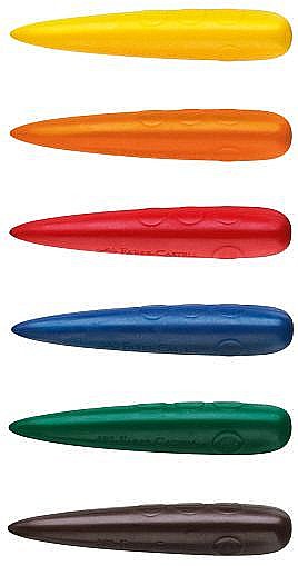 Set Creioane Cerase Model Degete, 6 Bucăți, FB FC120404 [1]