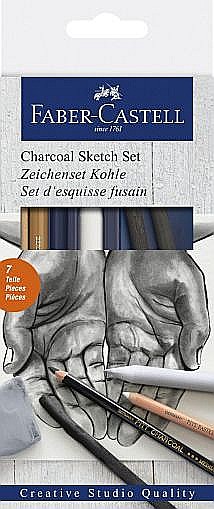 Set desen carbune Charcoal Sketch Faber-Castell [1]