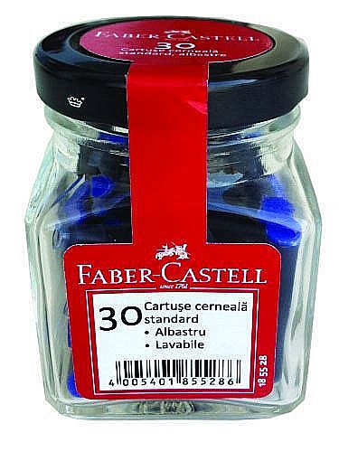 Cartuse cerneala mici albastre 30buc/borcan fc185528 [1]