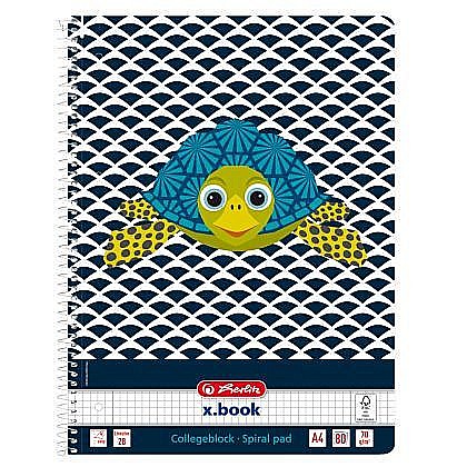 Caiet a4 80f spirala patratele cute animal 50039203 [1]