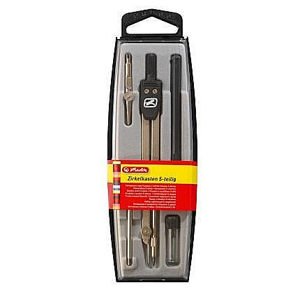 Trusa compas set 5 piese Herlitz [1]