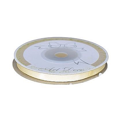 Panglica satin crem 6mmx25m 478026 [1]