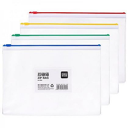 Mapă de protecție cu zip A5, Deli DLE5524 [1]