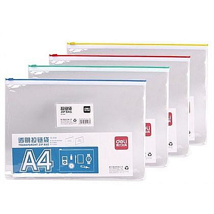 Mapă de protecție cu zip A4, Deli DLE5526 [1]