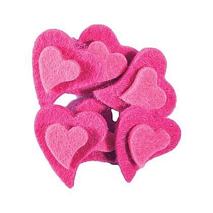 Accesorii craft - inimioare fetru 6/set 137200 [1]