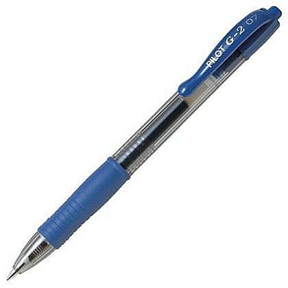Pix cu gel g2 0.7 albastru retractabil pbl-g2-7l [1]