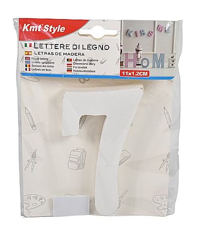 Cifra 7din lemn 78*11*1.2cm 6217534 [1]