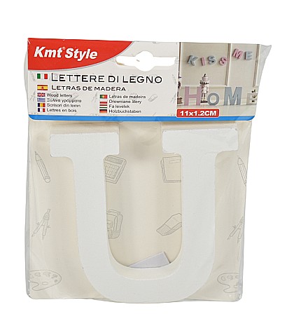 Litera din lemn  U 8*11*1.2cm 6217522 [1]