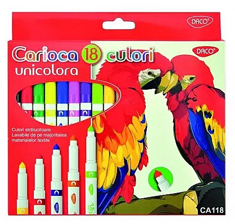 Carioca 18C Varf Conic Unicolora DACO [1]
