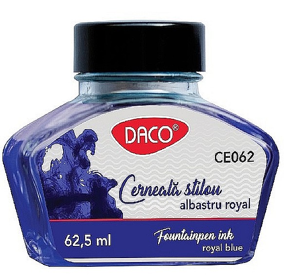 Cerneala stilou albastra 62.5ml Daco [1]