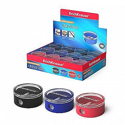 Ascutitoare plastic Universe cu container Erich Krause [1]
