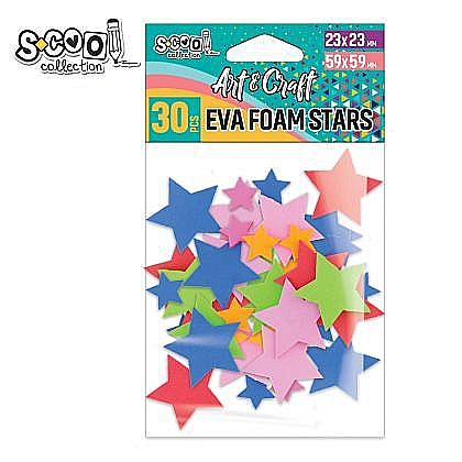 Accesorii craft-stelute spuma eva 30buc/set sc1968 [1]