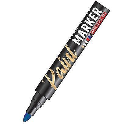 Marker permanent vopsea albastru 2/3mm of522 [1]