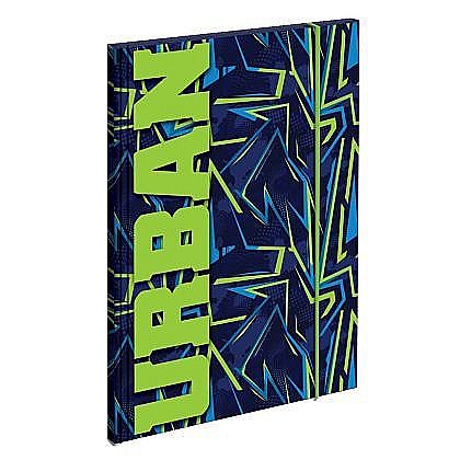 Mapa premium a4,elastic/lucioasa, blue lines sc1747 s-cool [1]