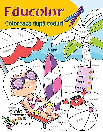 Educolor: Vara. Colorează după coduri [1]