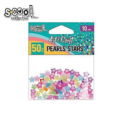 Accesorii craft margele steluta 10mm 50buc/set sc2018 [1]