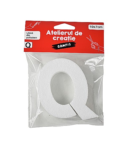 Accesorii craft- litera q polistiren [1]