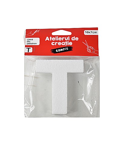 Accesorii craft- litera t polistiren [1]