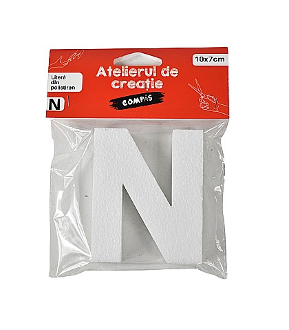 Accesorii craft- litera n polistiren [1]