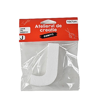 Accesorii craft- litera j polistiren [1]