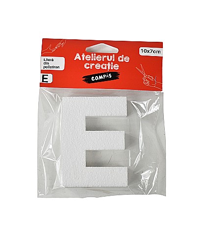 Accesorii craft- litera e polistiren [1]