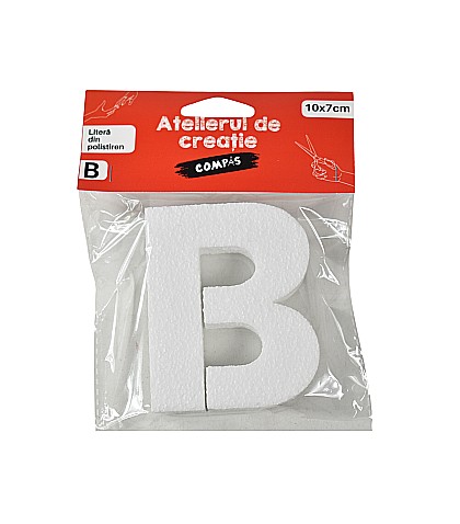 Accesorii craft- litera b polistiren [1]