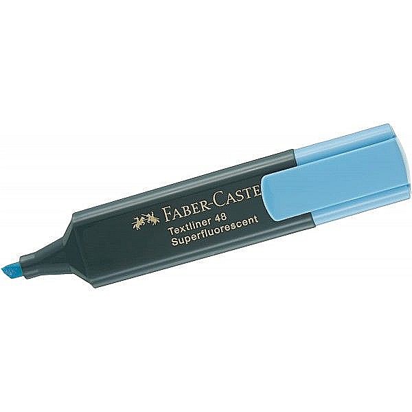 Textmarker albastru 1548 faber fc154851 [1]