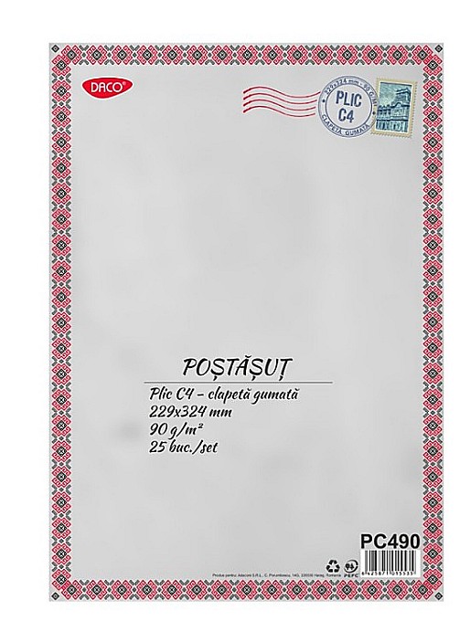 Plic c4 gumat daco 25/set pc490 [1]