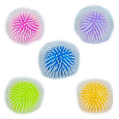 Jucarie pufferz minge super glitter 12cm toi-toys 51014z [1]