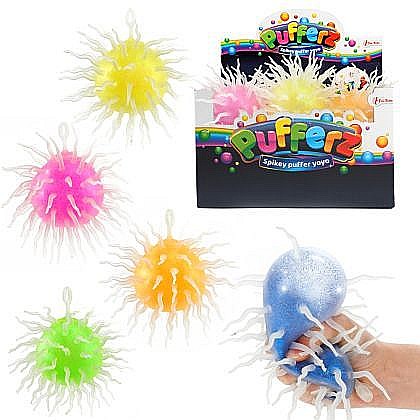 Jucarie pufferz minge super shiny 8cm toi-toys 51013z [1]