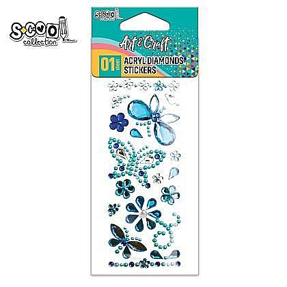 Accesorii craft diamante acril autoadezive sc2409 [1]