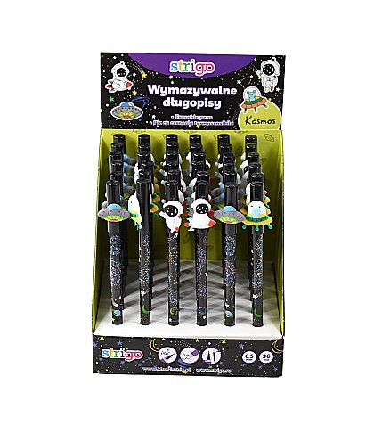 Pix cerneala termosensibila cu stergere 0.5 mm albastru Cosmos Strigo [1]