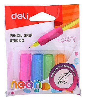 Set 4 buc grip cauciucat pentru creion deli dleu75002 [1]