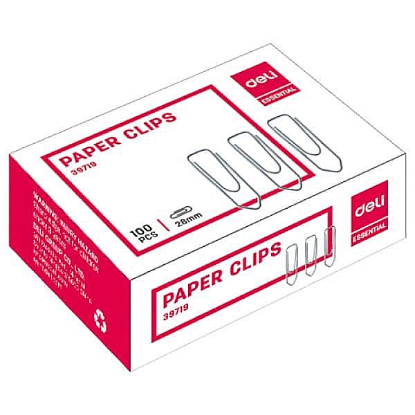 Agrafe metal 28mm 100 buc/cut deli  dle39719 [1]