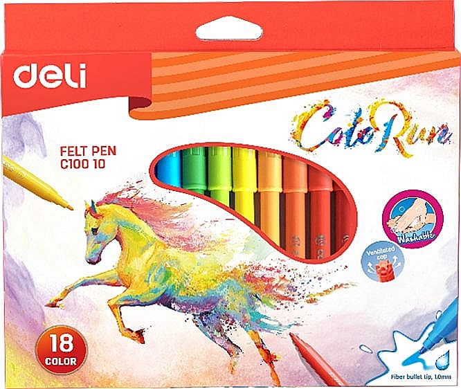 Carioci 18 Culori Deli DLEC10010 [1]
