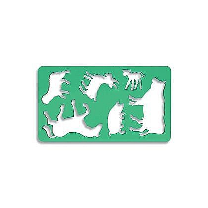 Sablon 6 Animale Domestice, 21x18,5 Cm - Koh-I-Noor [1]