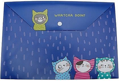 Mapa A4 cu capsa, So many cats, PP, 0.2mm, diverse culori, M&G [1]