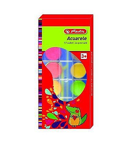 Acuarele 12 culori +pensula 9469980 [1]