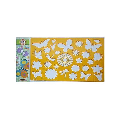 Sablon fluturi+flori 982007 [1]