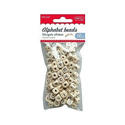 Accesorii craft adl367 margele alfabet de lemn daco [1]